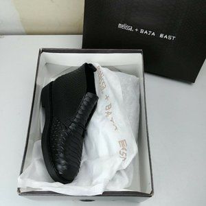 Melissa | Shoes | Nwt Melissa Desert Boot Python Baja East Black | Poshmark